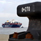 Grösstes Containerschiff der Welt in Wilhelmshaven